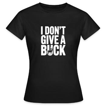 Es ist mir scheißegal. - Frauen T-Shirt - Schwarz - Vorne - AI Model Female 172 dark (172cm)