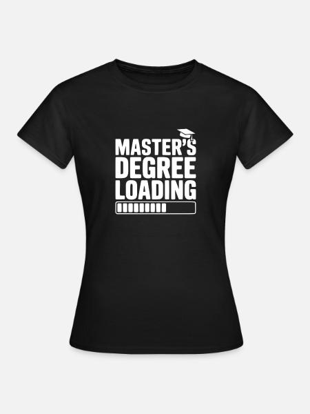 Masterabschluss-Laden - Frauen T-Shirt - Schwarz