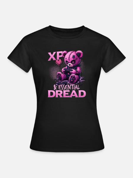 Pastel Goth Soft Goth Gaming Gamer - Frauen T-Shirt - Schwarz