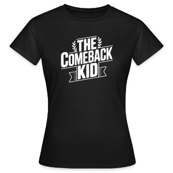 Le Garçon du Retour - T-shirt Femme - noir - Devant - AI Model Female 172 dark (172cm)