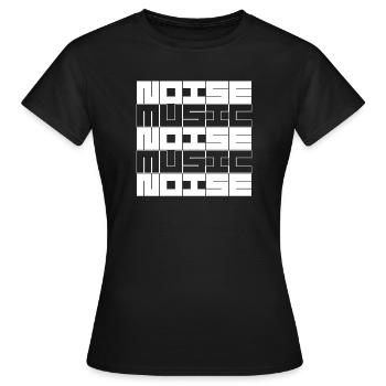 Musique bruitiste - T-shirt Femme - noir - Devant - AI Model Female 172 dark (172cm)
