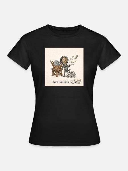 Scacciapensieri Melodie  - Frauen T-Shirt - Schwarz