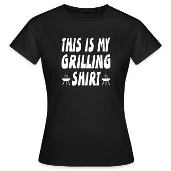 Griller - T-shirt Femme - noir - Devant - AI Model Female 172 dark (172cm)