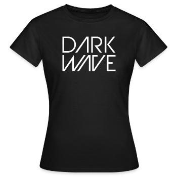 Dark Wave T-Shirt - T-shirt Femme - noir - Devant - AI Model Female 172 dark (172cm)