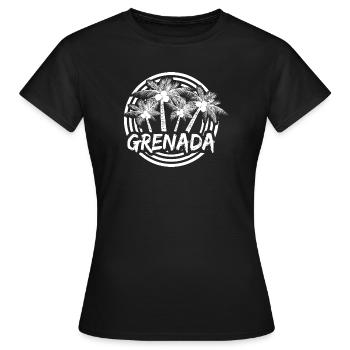 Grenade - T-shirt Femme - noir - Devant - AI Model Female 172 dark (172cm)