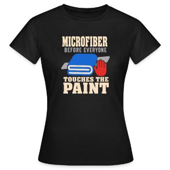 Garage Detailer Car Detailing Car Detailer - Women's T-Shirt - black - Front - AI Model Female 172 dark (172cm)