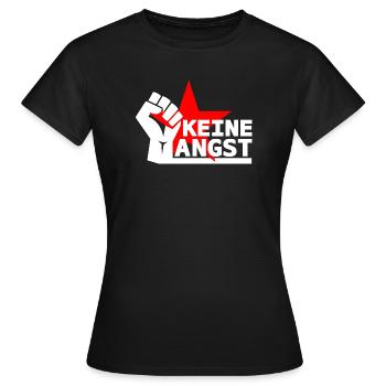 Resistance - Don't be afraid - Women's T-Shirt - black - Front - AI Model Female 172 dark (172cm)