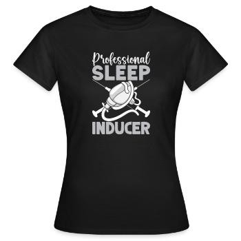 Anesthésiste Anesthésie Inducteur du sommeil - T-shirt Femme - noir - Devant - AI Model Female 172 dark (172cm)