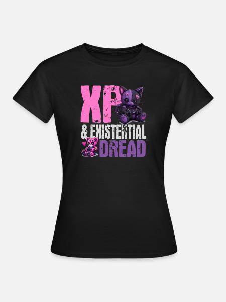 Pastel Goth Soft Goth Gaming Gamer - Frauen T-Shirt - Schwarz