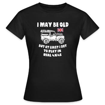 I_Got_to_Play_4x4 - T-shirt Femme - noir - Devant - AI Model Female 172 dark (172cm)