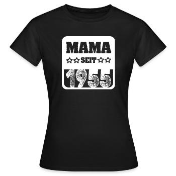 Baby 1955 - Frauen T-Shirt - Schwarz - Vorne - AI Model Female 172 dark (172cm)