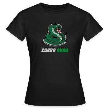 Cobra MMA Gym BJJ - T-shirt Femme - noir - Devant - AI Model Female 172 dark (172cm)