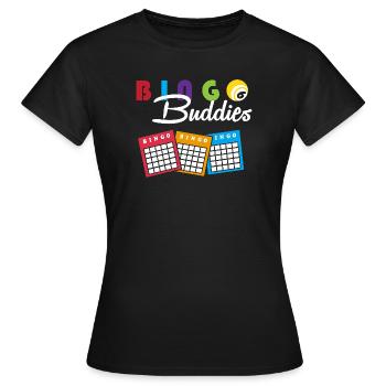 Bingo - T-shirt Femme - noir - Devant - AI Model Female 172 dark (172cm)