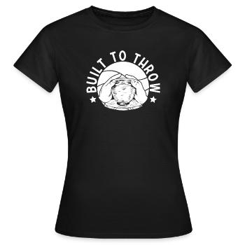 Pottery Artists Built To Throw Pottery - Frauen T-Shirt - Schwarz - Vorne - AI Model Female 172 dark (172cm)