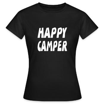 Camper - Frauen T-Shirt - Schwarz - Vorne - AI Model Female 172 dark (172cm)