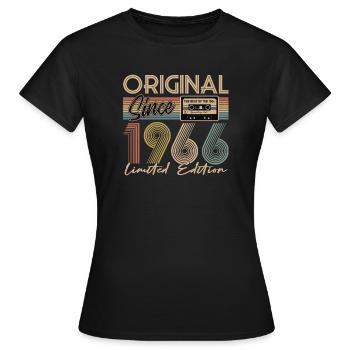60. Geburtstag, 60 Jahre - Frauen T-Shirt - Schwarz - Vorne - AI Model Female 172 dark (172cm)