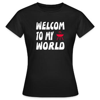 Grill - Women's T-Shirt - black - Front - AI Model Female 172 dark (172cm)