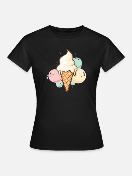 Kugel Für Kugel Glücklich - Frauen T-Shirt - Schwarz