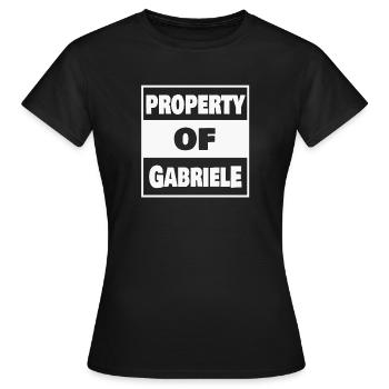 Bachelor Party Gabriele - Women's T-Shirt - black - Front - AI Model Female 172 dark (172cm)