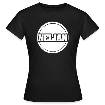 Légendaire Nelian - T-shirt Femme - noir - Devant - AI Model Female 172 dark (172cm)