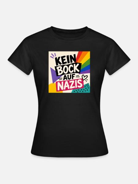 Kein bock auf n - Frauen T-Shirt - Schwarz
