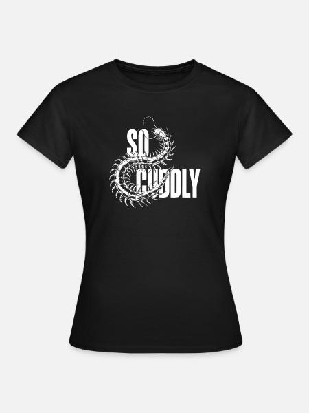 Skolopender Motiv - Frauen T-Shirt - Schwarz
