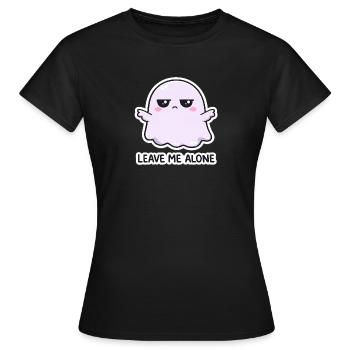 Get out of my way spirit - Women's T-Shirt - black - Front - AI Model Female 172 dark (172cm)