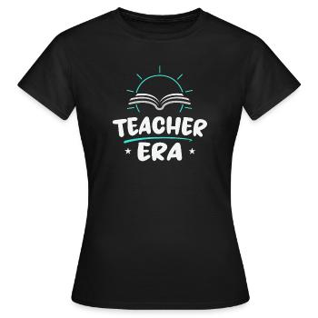 Teacher Era | Teaching Life Shirt - Women's T-Shirt - black - Front - AI Model Female 172 dark (172cm)