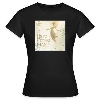 Rare Forest Magic - Women's T-Shirt - black - Front - AI Model Female 172 dark (172cm)