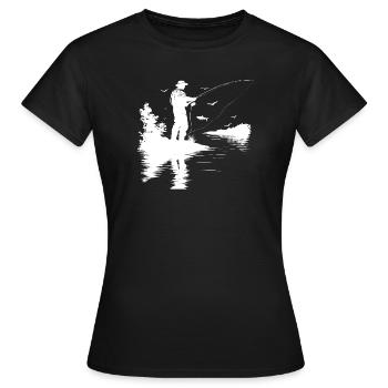 Fischer Graphics - Women's T-Shirt - black - Front - AI Model Female 172 dark (172cm)