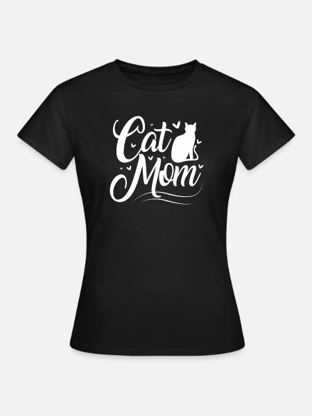 Tabby Katze - Frauen T-Shirt - Schwarz