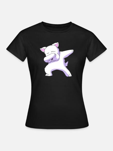 West Highland Terrier - Frauen T-Shirt - Schwarz