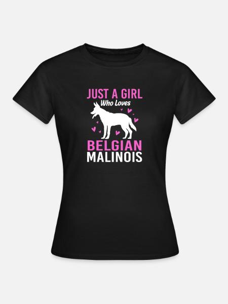 Belgischer Malinois - Frauen T-Shirt - Schwarz