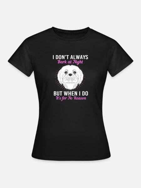 Lhasa Apso - Frauen T-Shirt - Schwarz