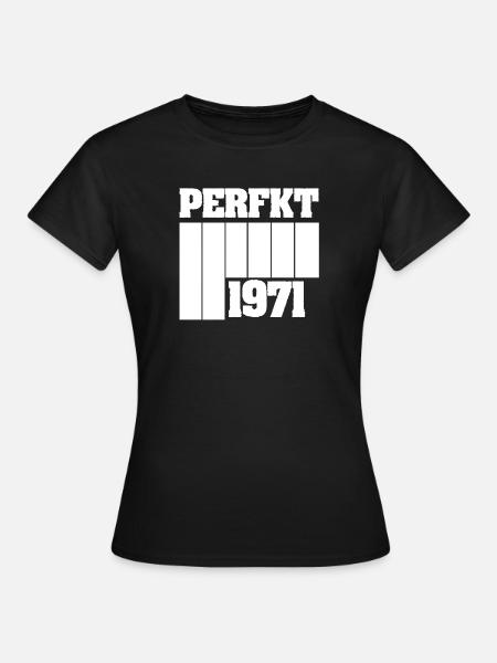 1971 - Frauen T-Shirt - Schwarz