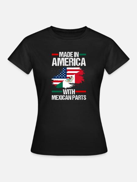 Mexican Mexico - Frauen T-Shirt - Schwarz