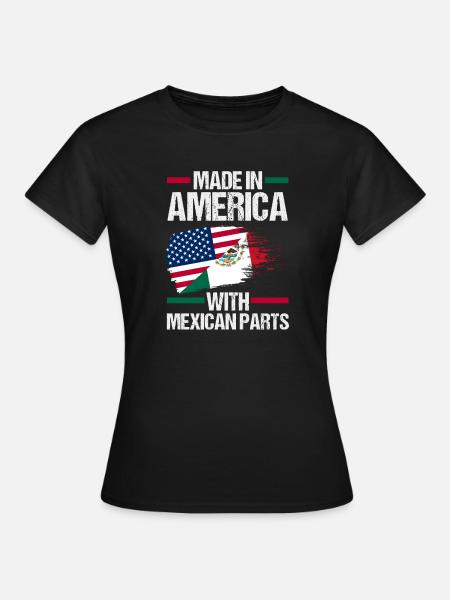Mexican Mexico - Frauen T-Shirt - Schwarz