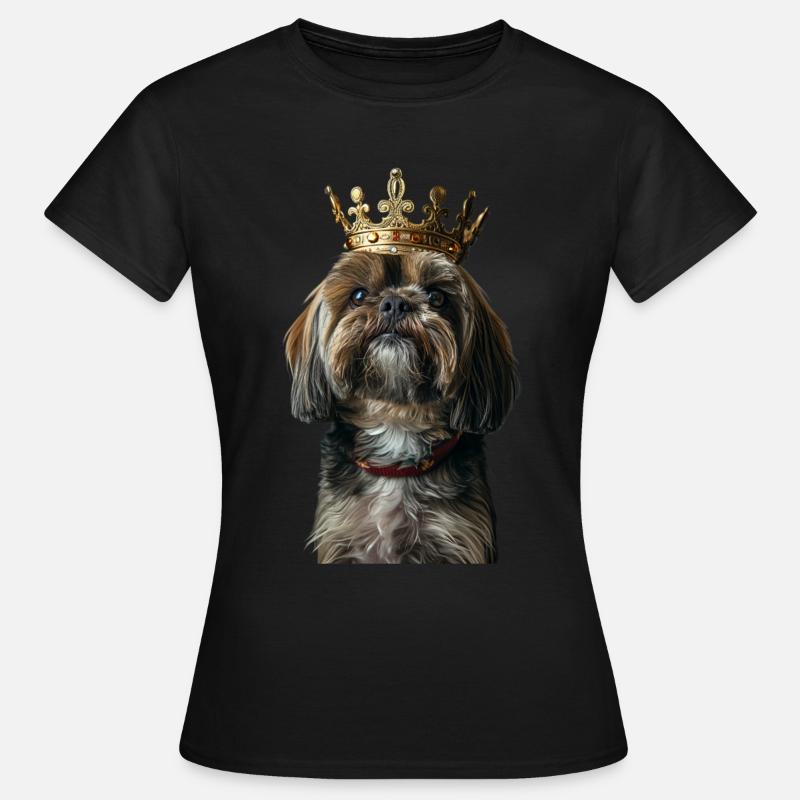 Lhasa Apso - Frauen T-Shirt - Schwarz