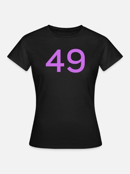 49 - Frauen T-Shirt - Schwarz