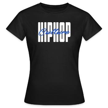 Hip Hop Culture - Women's T-Shirt - black - Front - AI Model Female 172 dark (172cm)