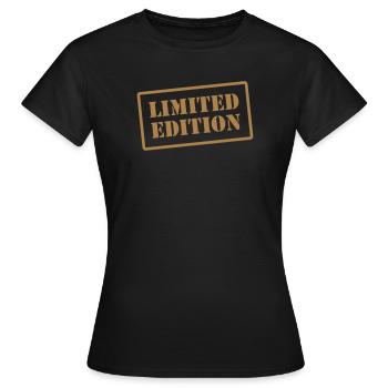 Limited Edition - T-shirt Femme - noir - Devant - AI Model Female 172 dark (172cm)
