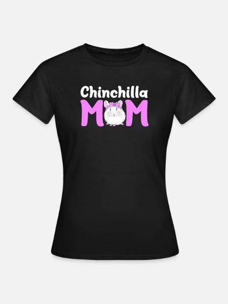 Chinchilla - Frauen T-Shirt - Schwarz