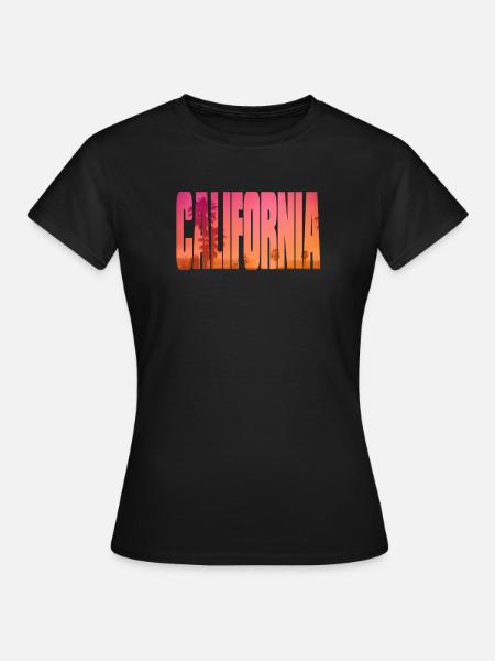 Californien - Frauen T-Shirt - Schwarz