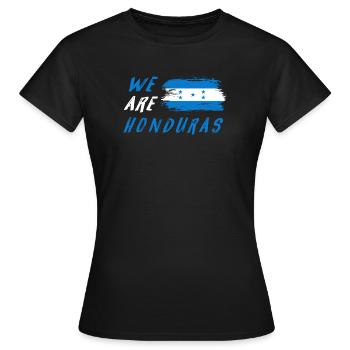 Wir sind Honduras - Frauen T-Shirt - Schwarz - Vorne - AI Model Female 172 dark (172cm)