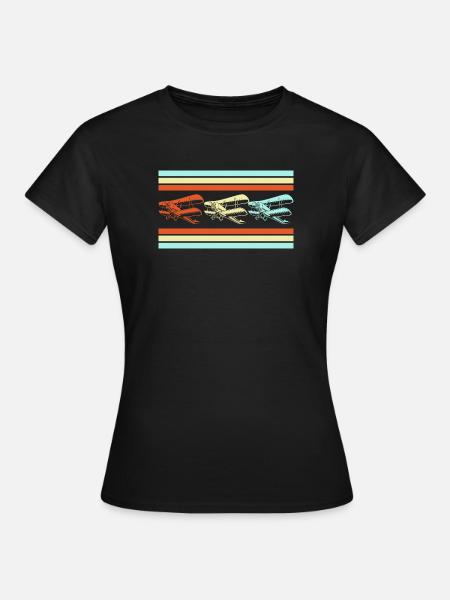 Modellflug Modellflugzeug - Frauen T-Shirt - Schwarz
