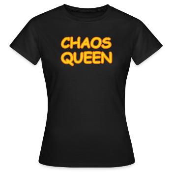 Chaos Queen - Women's T-Shirt - black - Front - AI Model Female 172 dark (172cm)