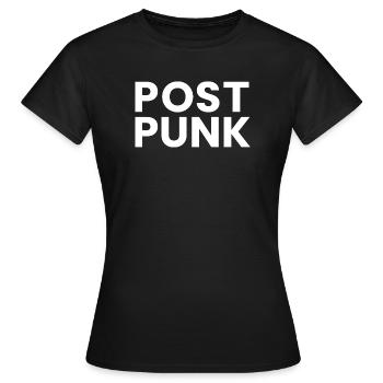 Post punk - T-shirt Femme - noir - Devant - AI Model Female 172 dark (172cm)