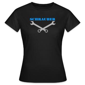 Tournevis, tournevis culte ........................ - T-shirt Femme - noir - Devant - AI Model Female 172 dark (172cm)