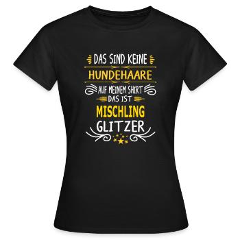 MISCHLING - Frauen T-Shirt - Schwarz - Vorne - AI Model Female 172 dark (172cm)