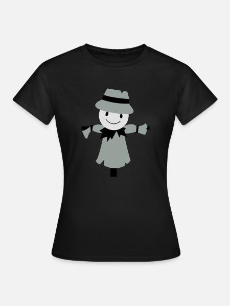 vogelscheuche - Frauen T-Shirt - Schwarz